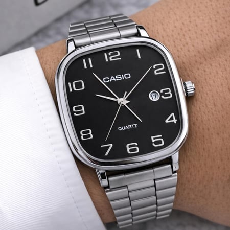 ساعة كاسيو casio LTP ارقام انجليزية اسود