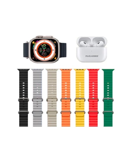 عرض بكجين ساعتين الترا مع 14اسورة وسماعة هدية