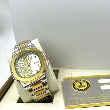 ساعة رجالية من Catera لون  ابيض