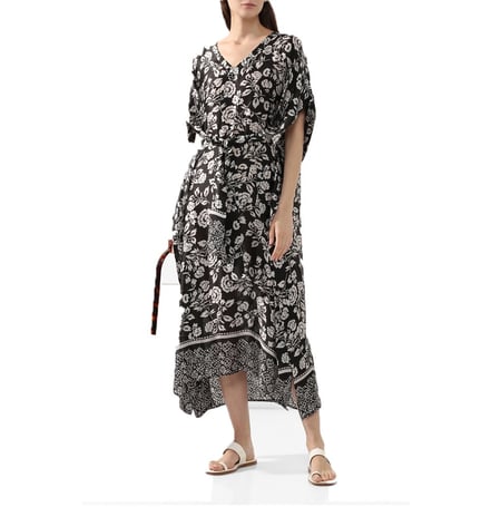 جلابية حرير مشجرة من EVA B. BITZER - 28314352