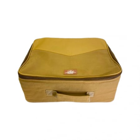 شنطه شاي وقهوه مستطيل بفواصل كبير