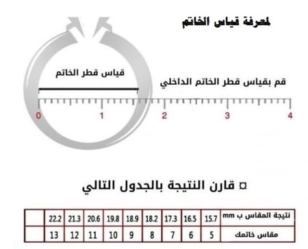 خاتم دايموند قلب من احجار الـ CZ والفضة