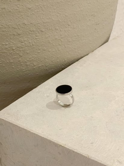 خاتم فضة عيار 925