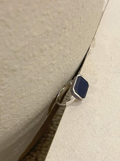 خاتم فضة عيار 925