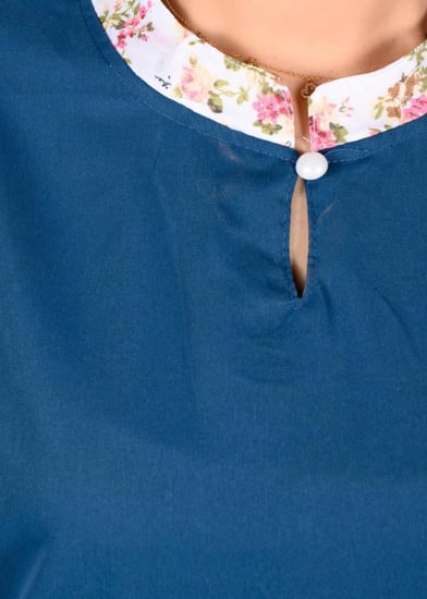 طقم عملي بتشكيلة زهور ناعمه