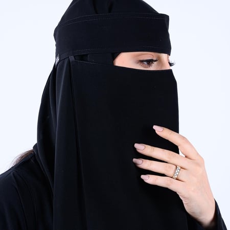 نقاب طويل خط واحد قصير A5