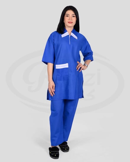 طقم زي عاملة منزلية عملي ومريح