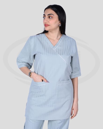 طقم زي عاملة منزلية قطن عدة الوان