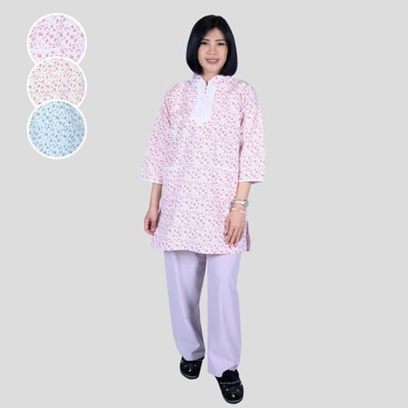 طقم عاملة منزلية قطعتين مشجر