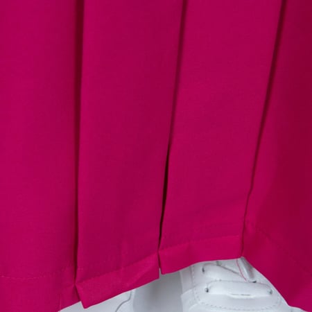 مريول مدرسي إبتدائي فوشي بربطة مع قميص أبيض