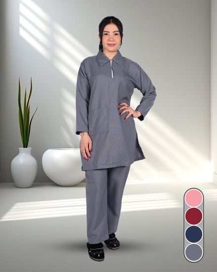 طقم عامله منزلية قطعتين كشميري