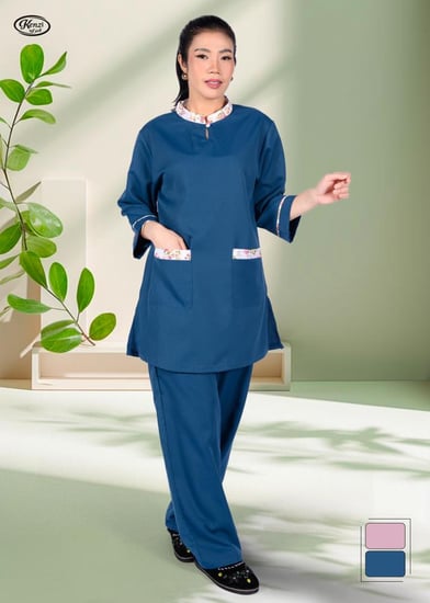 طقم عملي بتشكيلة زهور ناعمه