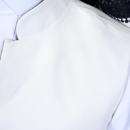 سديري رجالي دبل فيس رصاصي غامق أبيض