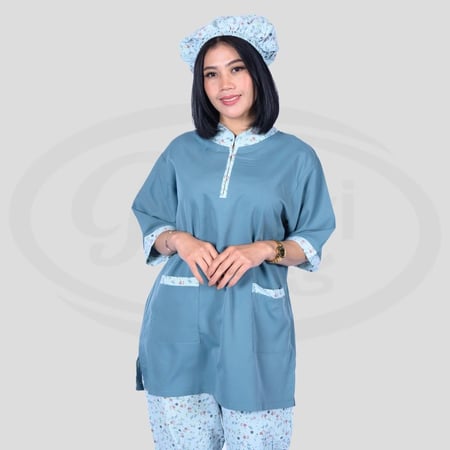 زي عاملات منزلية مع قبعة