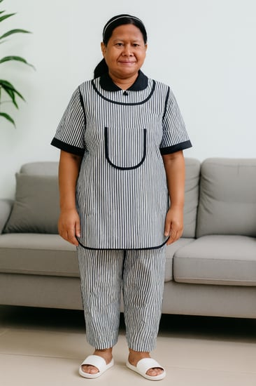 طقم يونيفروم مخطط 3 قطع