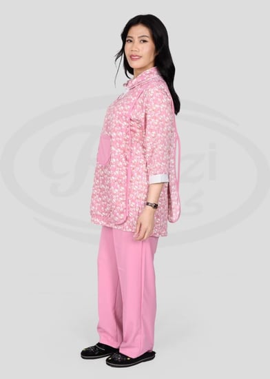 زي عاملات مشجّر عملي 3 قطع