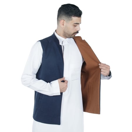 سديري دبل فيس بني و كحلي c4