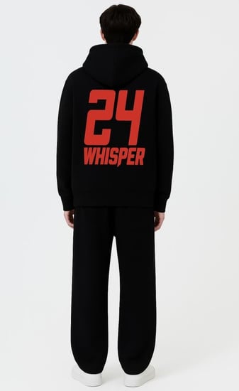 BLACK HOODIE OVER SIZEr