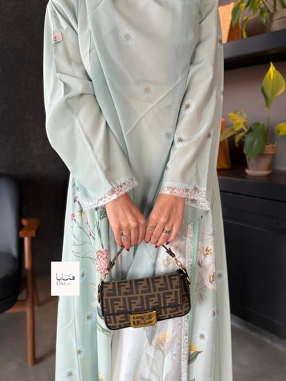 عباية بلسم حرير صيفي بارد تيفاني