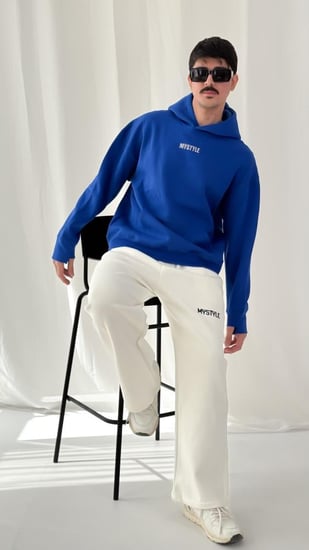 Hoodie Blue Red bull