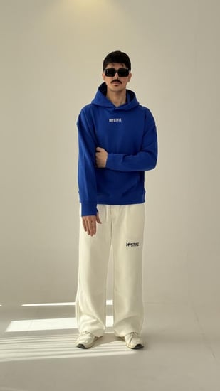 Hoodie Blue Red bull