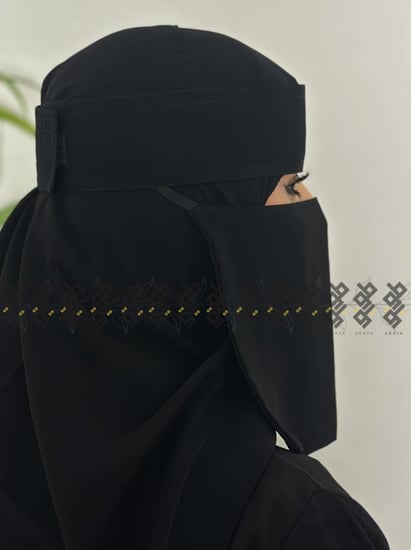 نقاب ربع مقوى لاصق