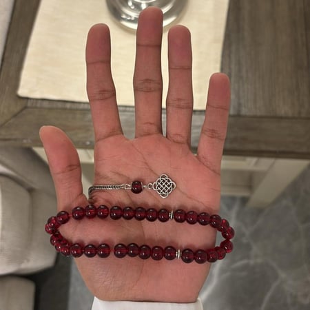 سبحة بكلايت نسائية - دم غزال