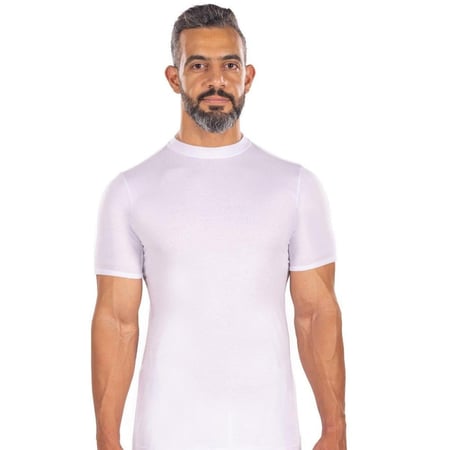 دروش فانلة رجالي نصف كم دائري ( 6 حبات )