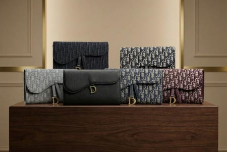 محفظة ديور Dior أناقة كلاسيكية بتوقيع فاخر ماستر كوالتي