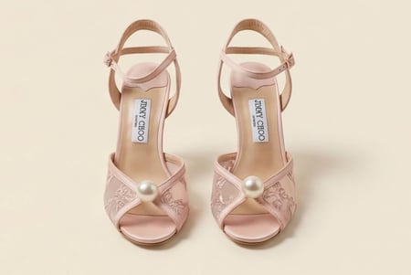 كعب Jimmy Choo عالٍ  فخامة تليق بإطلالاتك ماستر كوالتي