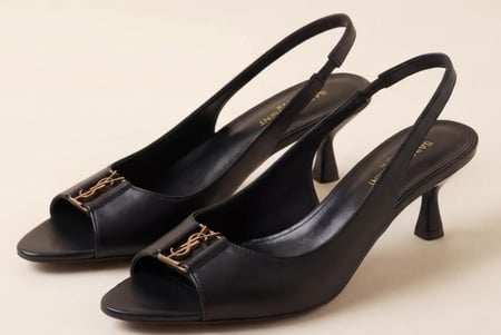 كعب سان لوران (Saint Laurent) نسائي – فخامة راقية بتصميم أنثوي ماستر كوالتي