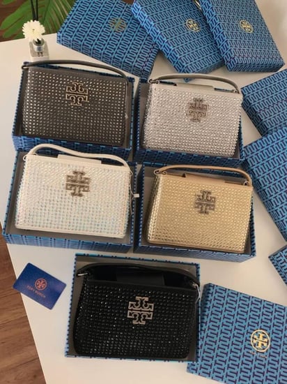 حقيبة توري بورش مرصّعة – فخامة عصرية ماستر كوالتي