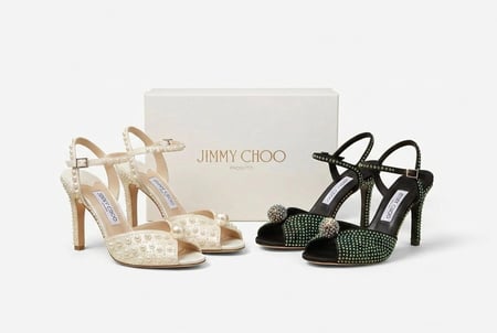 كعب Jimmy Choo عالٍ  فخامة تليق بإطلالاتك ماستر كوالتي
