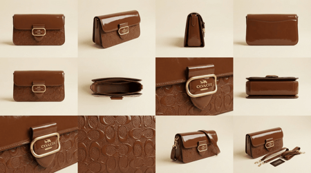 حقيبة كوتش COACH تابي جلدية فاخرة – بتصميم أنيق وعصري . ماستر كوالتي