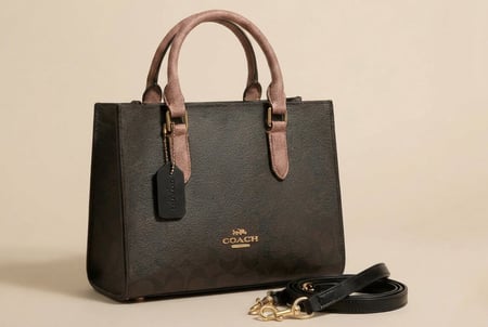 حقيبة كوتش نسائية – أناقة كلاسيكية بلمسة عصرية . ماستر كوالتي