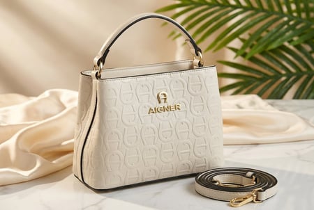 حقيبة أجنر (AIGNER) يد وكتف – فخامة ألمانية بتصميم أنيق . ماستر كوالتي
