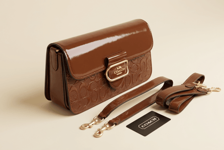 حقيبة كوتش COACH تابي جلدية فاخرة – بتصميم أنيق وعصري . ماستر كوالتي