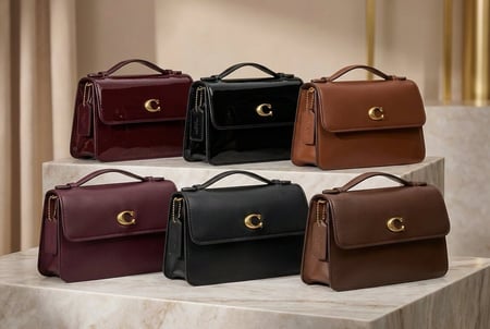 حقيبة كوتش يد أنيقة – تصميم كلاسيكي بلمسة عصرية