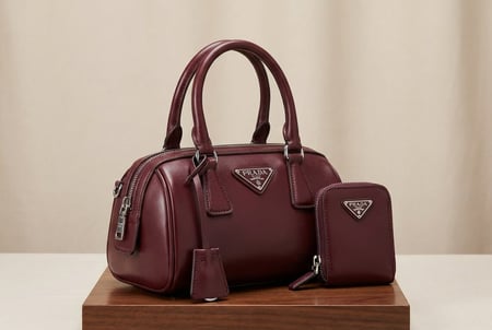 حقيبة برادا أنيقة بتصميم فاخر ماستر كوالتي