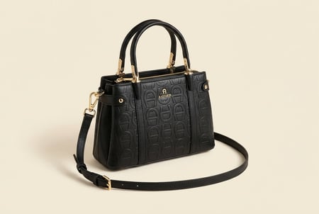 حقيبة AIGNER (انجر) نسائية جلدية بتصميم عملي ماستر كوالتي