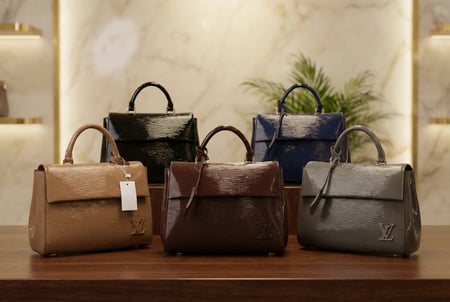 حقيبة لويس فيتون فاخرة بتصميم كلاسيكي ماستر كوالتي