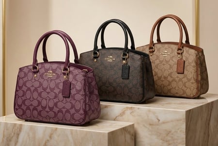 حقيبة كوتش Coach أناقة كلاسيكية بلمسة عصرية