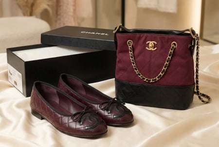 طقم أنيق من شانيل (CHANEL) يجمع بين الفخامة الكلاسيكية واللمسة العصرية