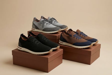 حذاء لورو بيانا LORO PIANA الرياضي  أناقة إيطالية بلمسة عصرية ماستر كوالتي