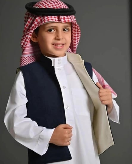 سديري العيد للأطفال ولادي (بني - بيج)