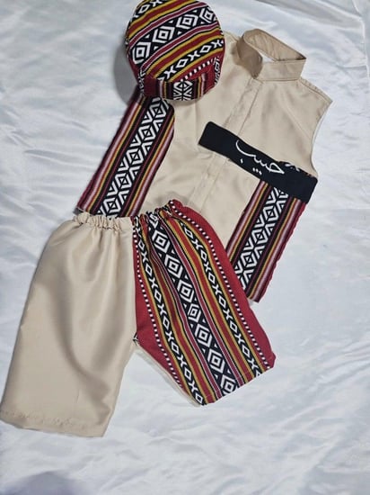 طقم ولادي قرقيعان رمضان بالاسم