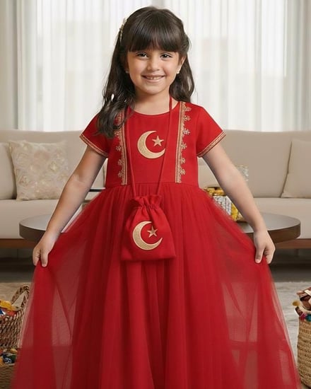 فستان بناتي رمضان بالشكل الجديد