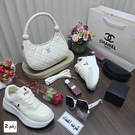 طقم هدايا نسائية ماركة شانيل 5 الوان
