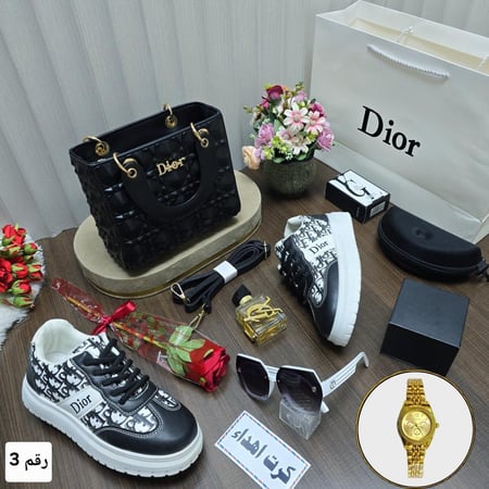 طقم شنطة ماركة ديور