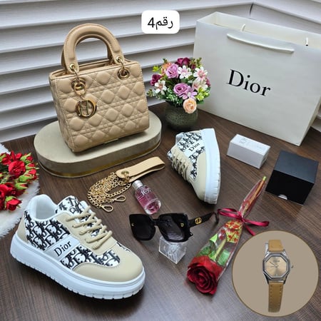 طقم شنطة ماركة ديور